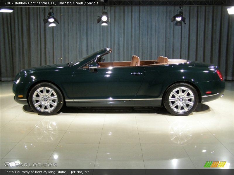 Barnato Green / Saddle 2007 Bentley Continental GTC