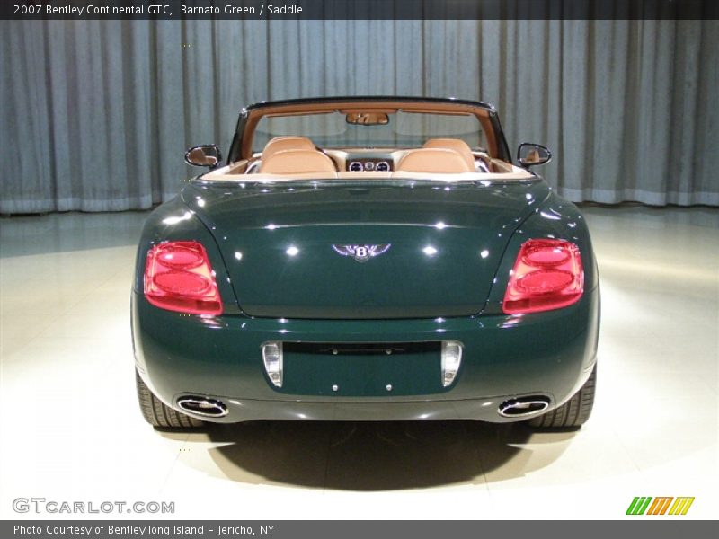 Barnato Green / Saddle 2007 Bentley Continental GTC