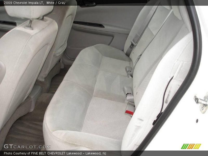 White / Gray 2009 Chevrolet Impala LT