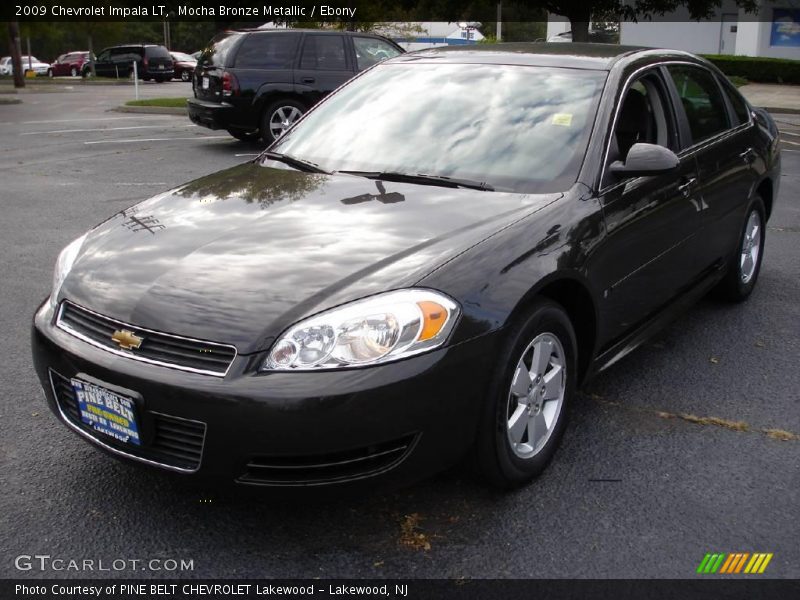 Mocha Bronze Metallic / Ebony 2009 Chevrolet Impala LT