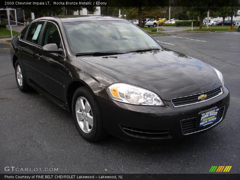 Mocha Bronze Metallic / Ebony 2009 Chevrolet Impala LT