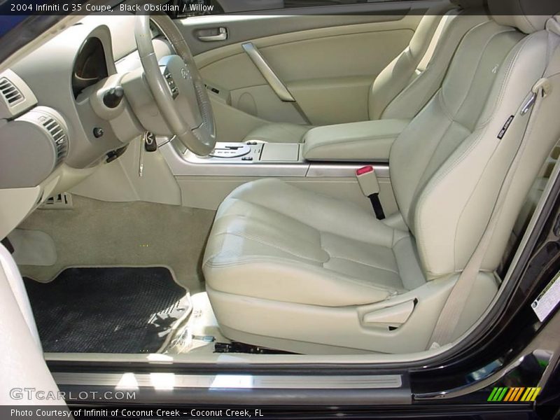 Black Obsidian / Willow 2004 Infiniti G 35 Coupe