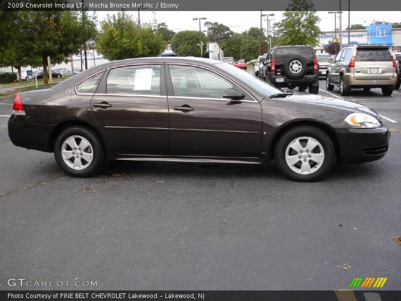 Mocha Bronze Metallic / Ebony 2009 Chevrolet Impala LT