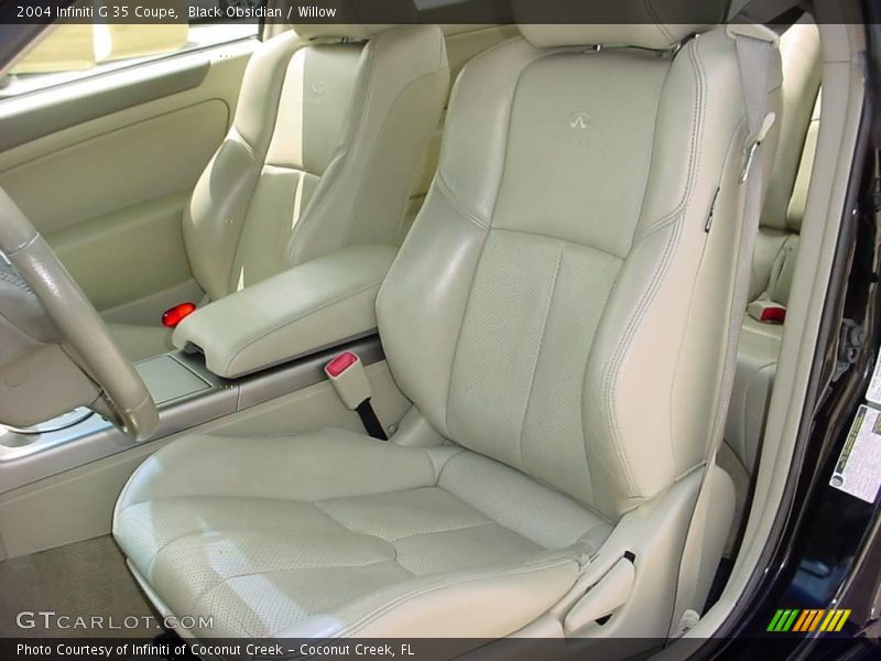 Black Obsidian / Willow 2004 Infiniti G 35 Coupe