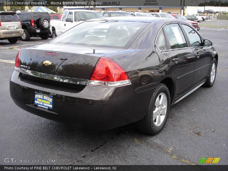Mocha Bronze Metallic / Ebony 2009 Chevrolet Impala LT