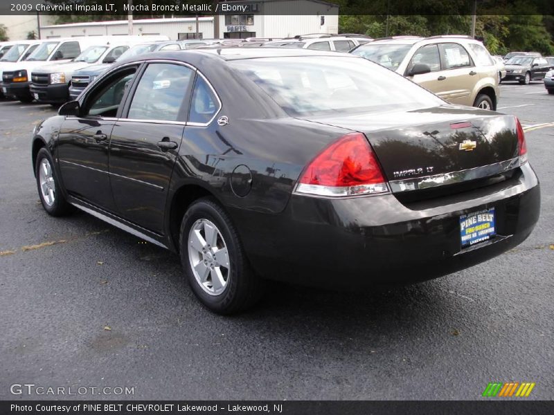 Mocha Bronze Metallic / Ebony 2009 Chevrolet Impala LT