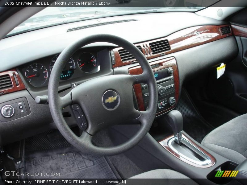 Mocha Bronze Metallic / Ebony 2009 Chevrolet Impala LT