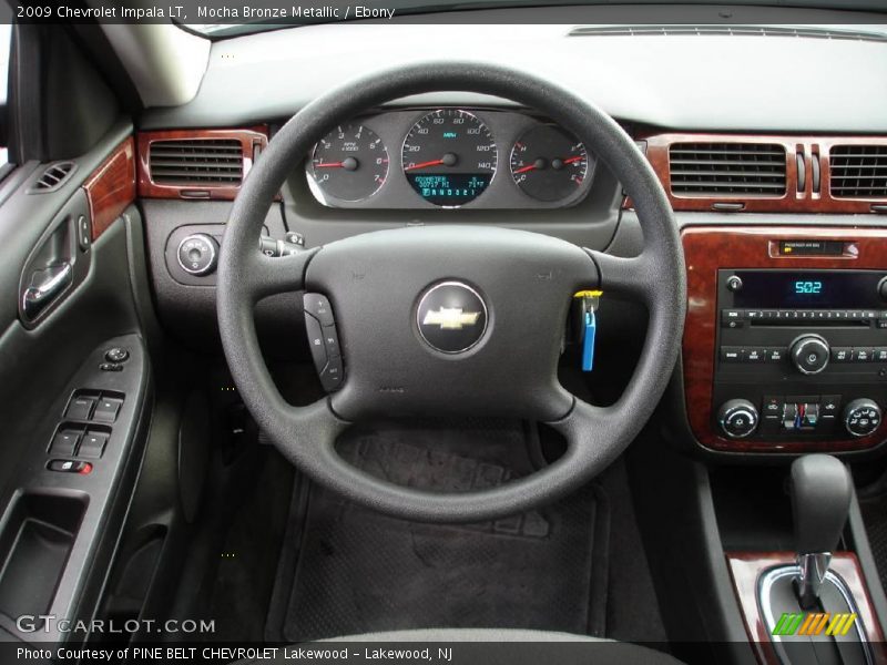 Mocha Bronze Metallic / Ebony 2009 Chevrolet Impala LT