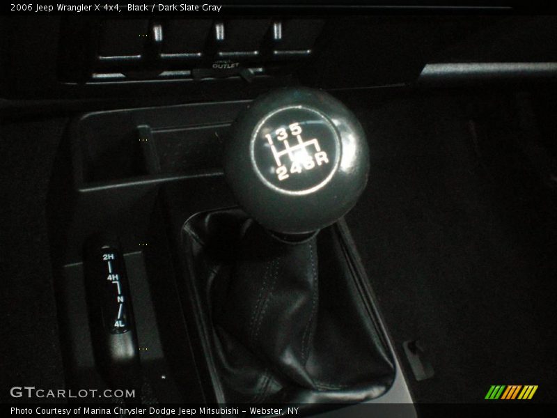 Black / Dark Slate Gray 2006 Jeep Wrangler X 4x4