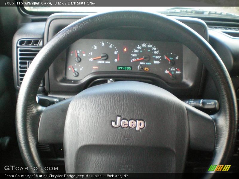 Black / Dark Slate Gray 2006 Jeep Wrangler X 4x4