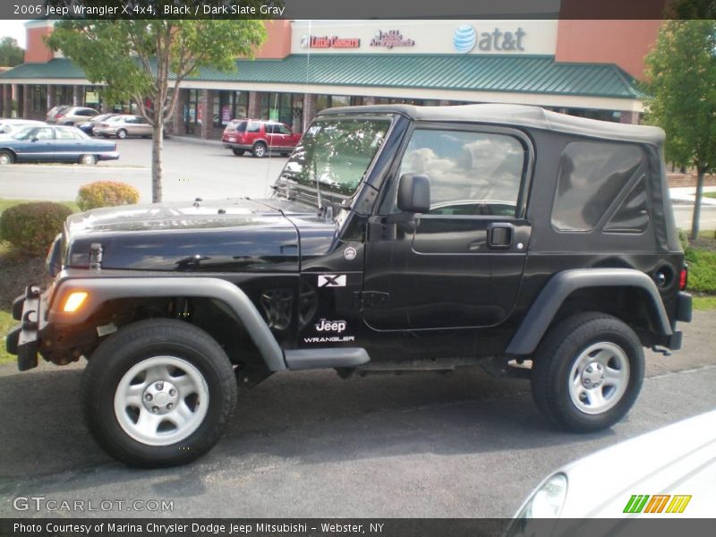 Black / Dark Slate Gray 2006 Jeep Wrangler X 4x4