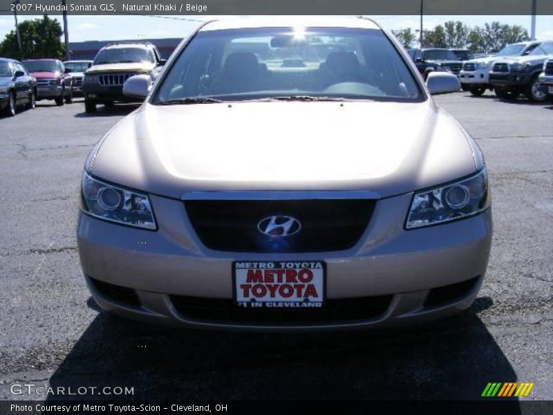 Natural Khaki / Beige 2007 Hyundai Sonata GLS