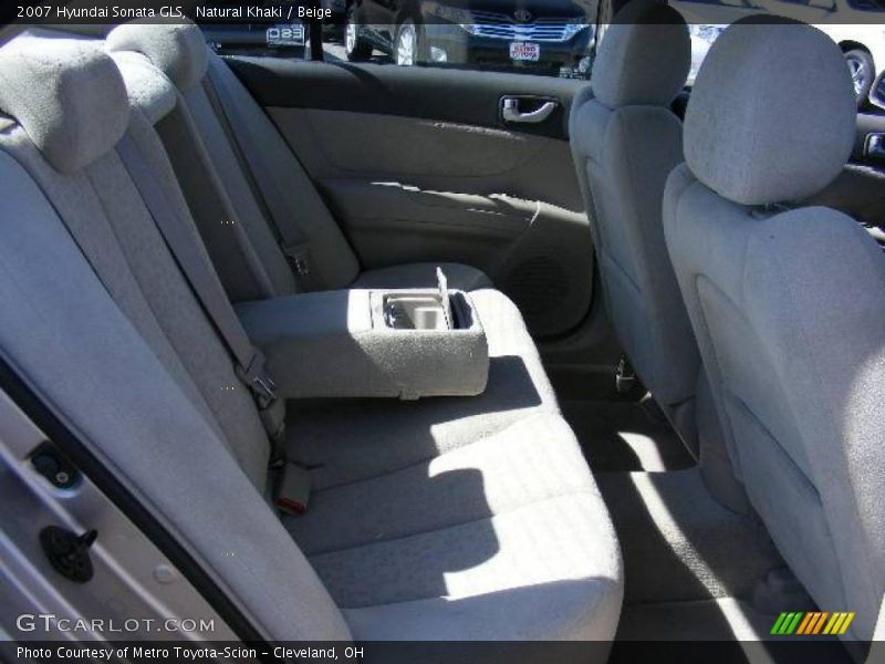 Natural Khaki / Beige 2007 Hyundai Sonata GLS