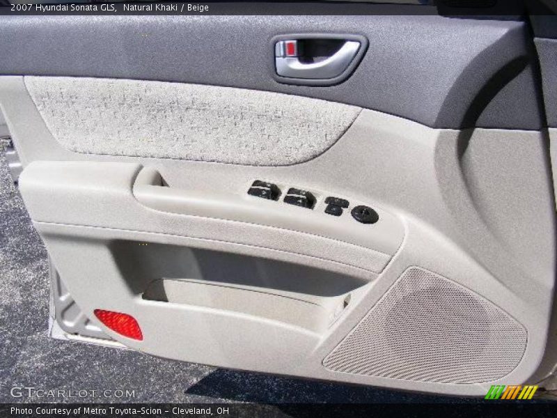 Natural Khaki / Beige 2007 Hyundai Sonata GLS