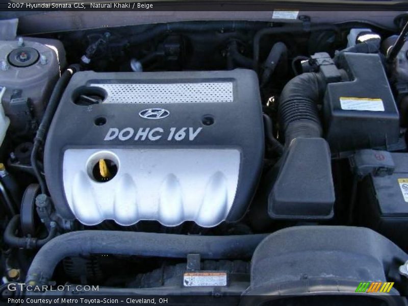 Natural Khaki / Beige 2007 Hyundai Sonata GLS