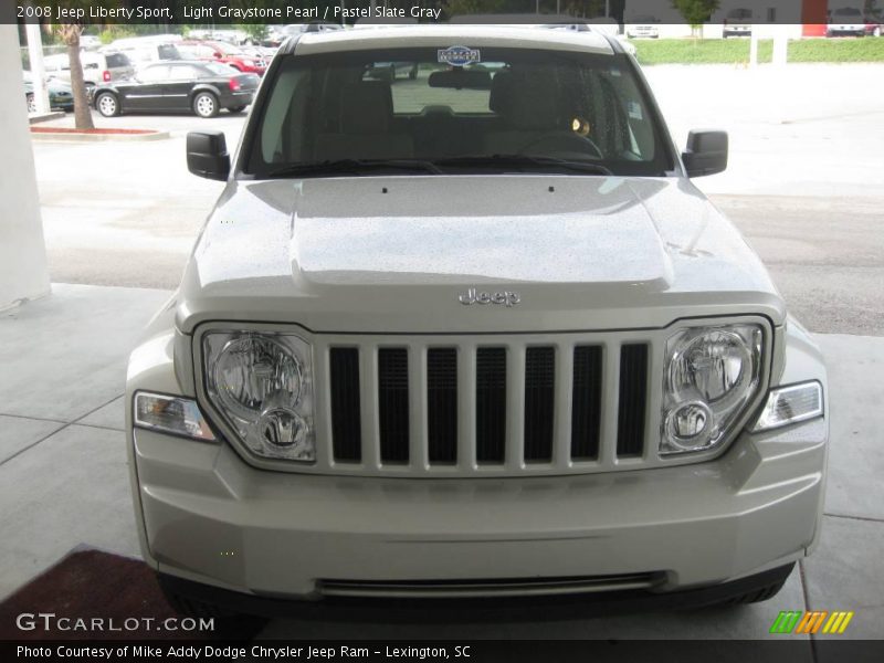 Light Graystone Pearl / Pastel Slate Gray 2008 Jeep Liberty Sport