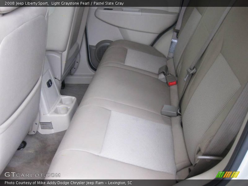 Light Graystone Pearl / Pastel Slate Gray 2008 Jeep Liberty Sport