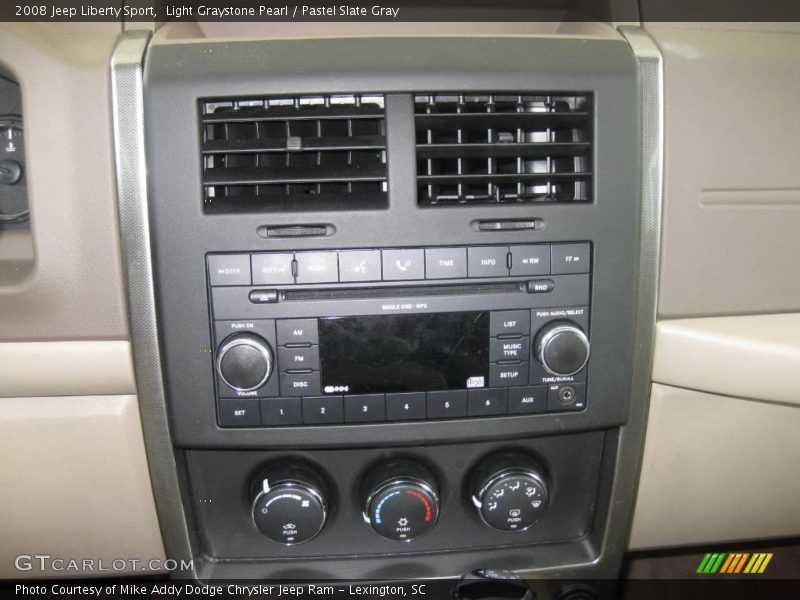 Light Graystone Pearl / Pastel Slate Gray 2008 Jeep Liberty Sport