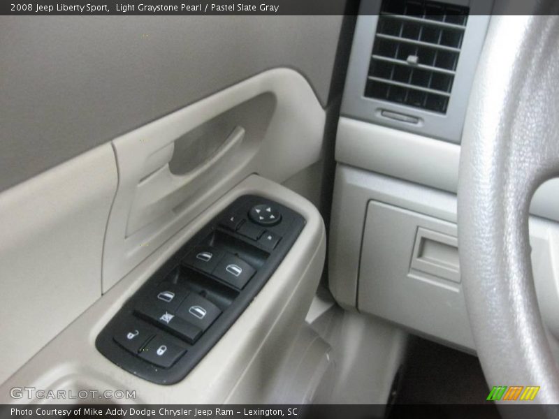 Light Graystone Pearl / Pastel Slate Gray 2008 Jeep Liberty Sport