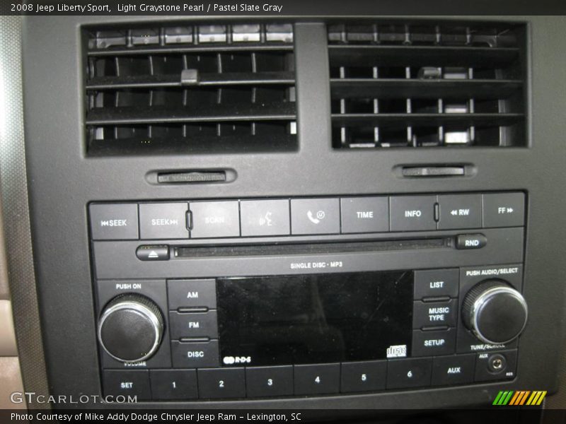 Light Graystone Pearl / Pastel Slate Gray 2008 Jeep Liberty Sport