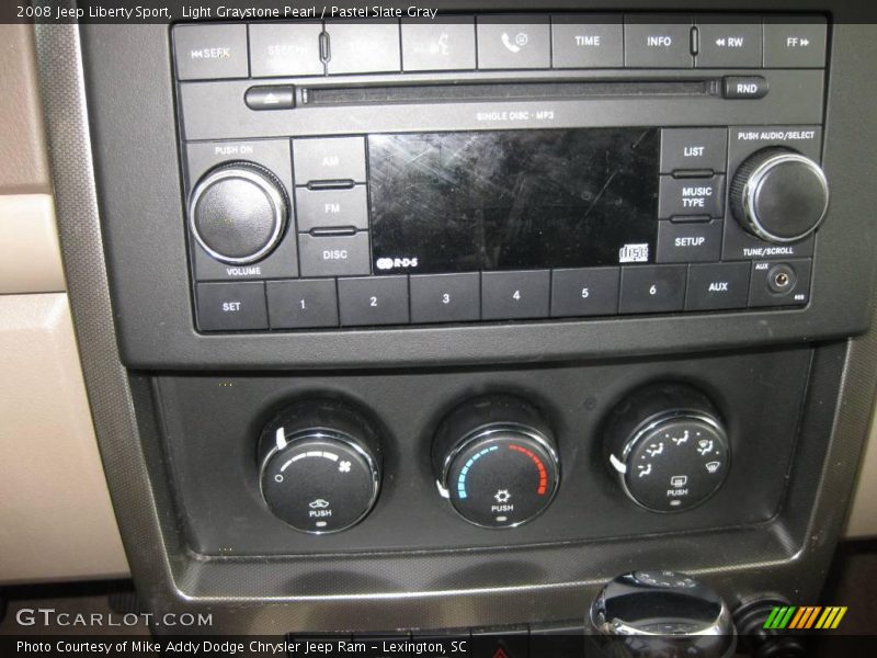 Light Graystone Pearl / Pastel Slate Gray 2008 Jeep Liberty Sport