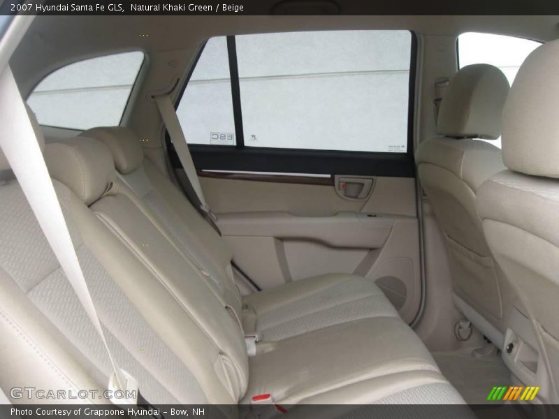 Natural Khaki Green / Beige 2007 Hyundai Santa Fe GLS