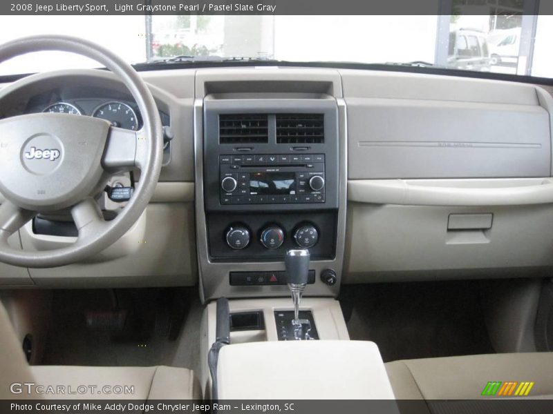 Light Graystone Pearl / Pastel Slate Gray 2008 Jeep Liberty Sport