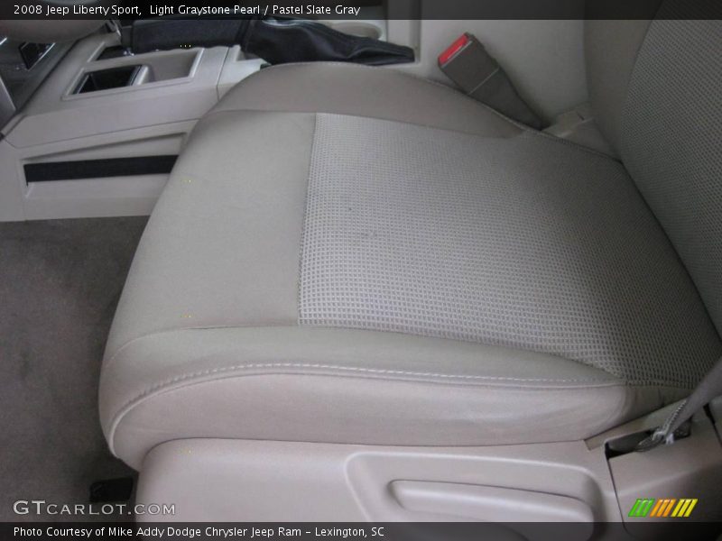 Light Graystone Pearl / Pastel Slate Gray 2008 Jeep Liberty Sport