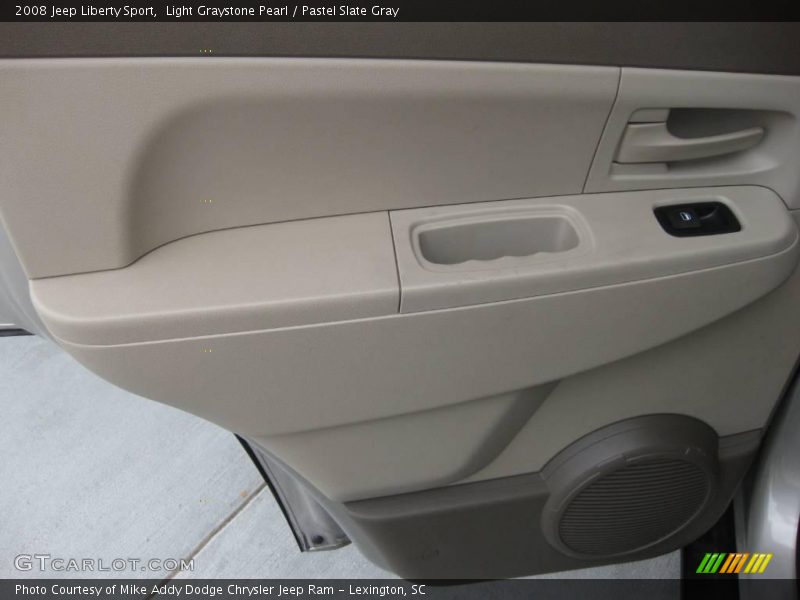 Light Graystone Pearl / Pastel Slate Gray 2008 Jeep Liberty Sport