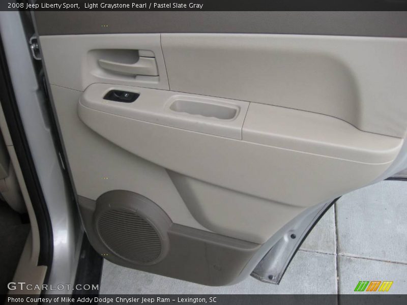Light Graystone Pearl / Pastel Slate Gray 2008 Jeep Liberty Sport