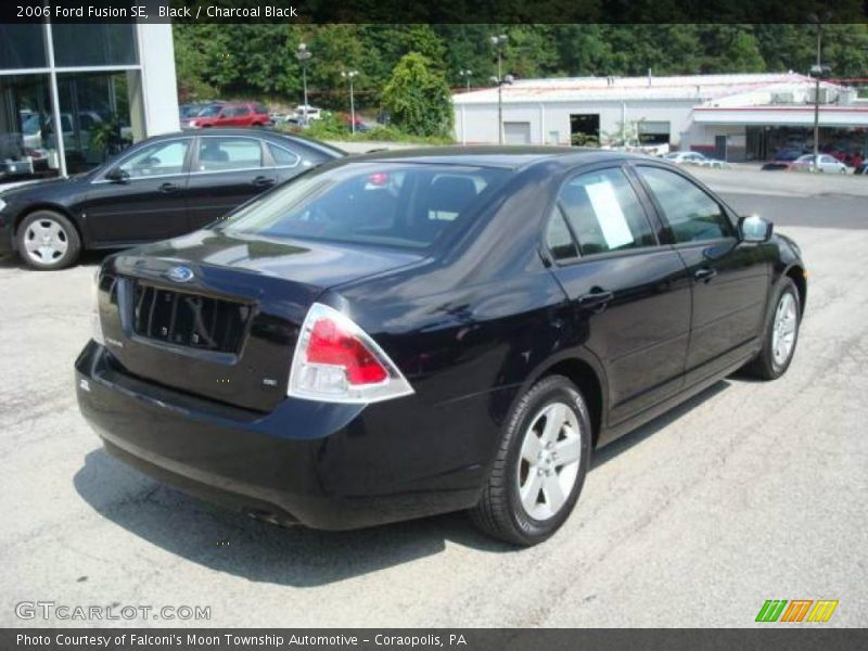Black / Charcoal Black 2006 Ford Fusion SE