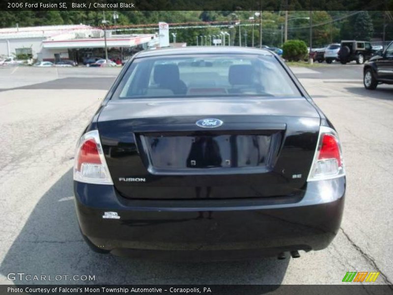 Black / Charcoal Black 2006 Ford Fusion SE