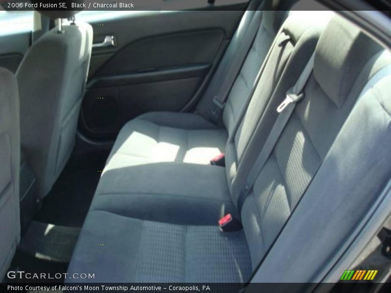 Black / Charcoal Black 2006 Ford Fusion SE