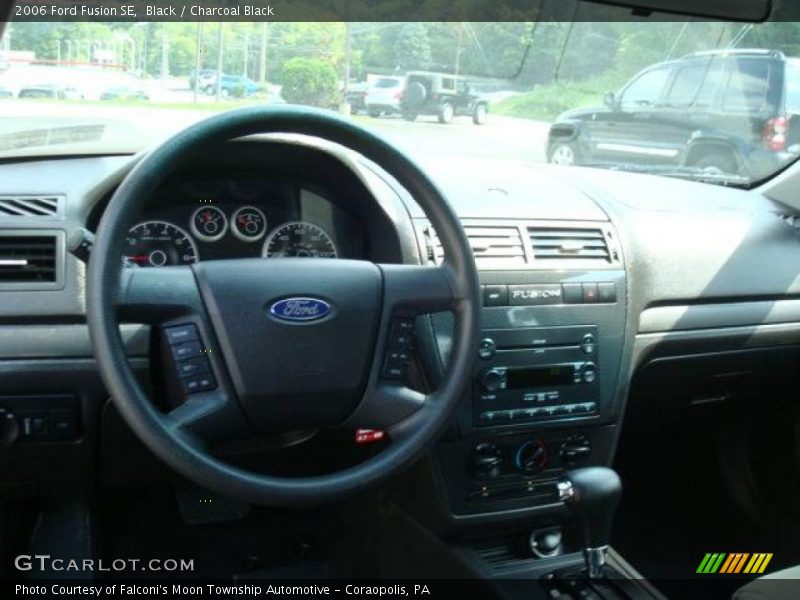 Black / Charcoal Black 2006 Ford Fusion SE