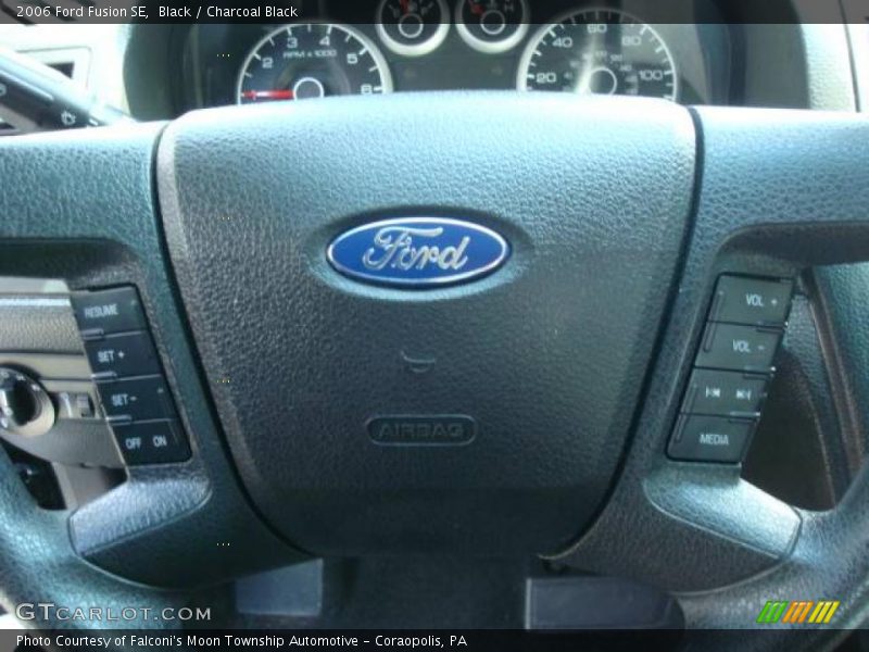 Black / Charcoal Black 2006 Ford Fusion SE