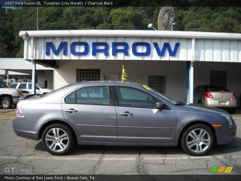 Tungsten Grey Metallic / Charcoal Black 2007 Ford Fusion SE