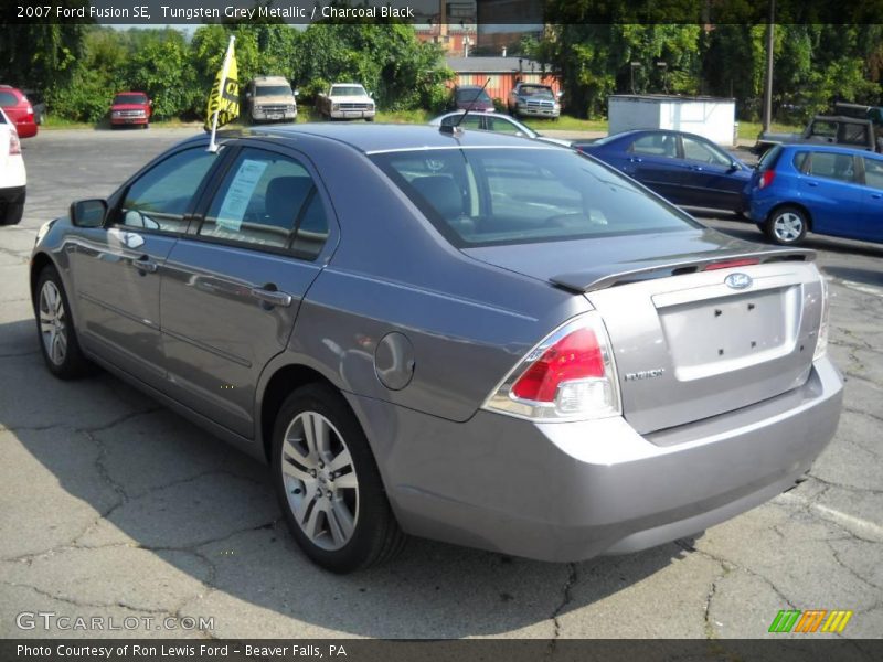 Tungsten Grey Metallic / Charcoal Black 2007 Ford Fusion SE
