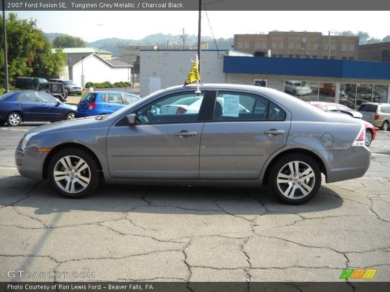 Tungsten Grey Metallic / Charcoal Black 2007 Ford Fusion SE