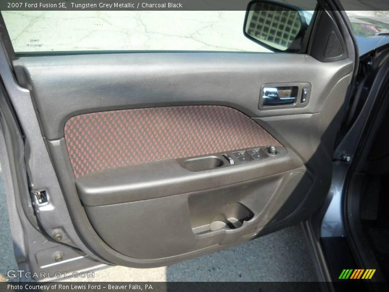 Tungsten Grey Metallic / Charcoal Black 2007 Ford Fusion SE