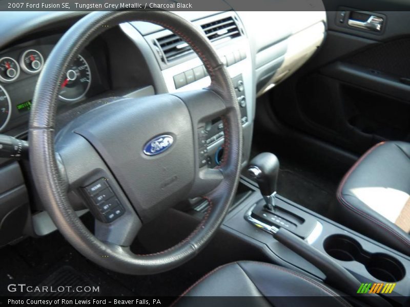 Tungsten Grey Metallic / Charcoal Black 2007 Ford Fusion SE