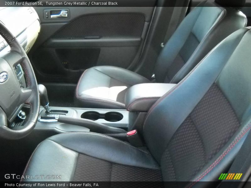 Tungsten Grey Metallic / Charcoal Black 2007 Ford Fusion SE