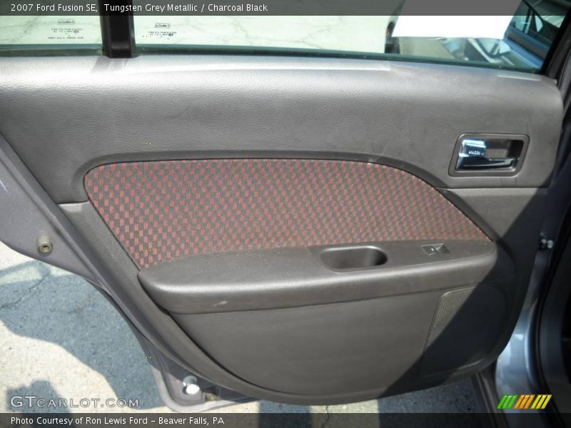 Tungsten Grey Metallic / Charcoal Black 2007 Ford Fusion SE