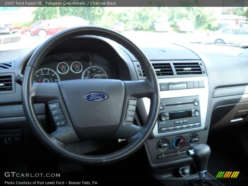 Tungsten Grey Metallic / Charcoal Black 2007 Ford Fusion SE
