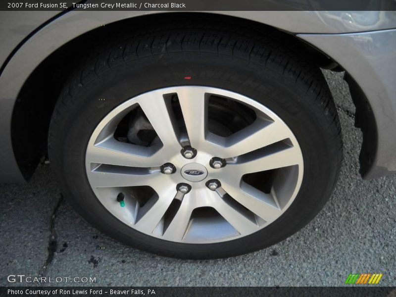 Tungsten Grey Metallic / Charcoal Black 2007 Ford Fusion SE