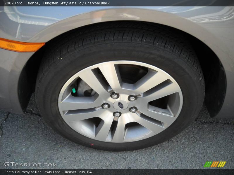 Tungsten Grey Metallic / Charcoal Black 2007 Ford Fusion SE