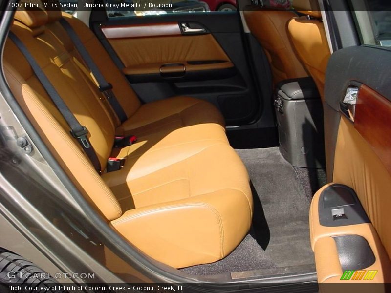 Umbria Gray Metallic / Bourbon 2007 Infiniti M 35 Sedan