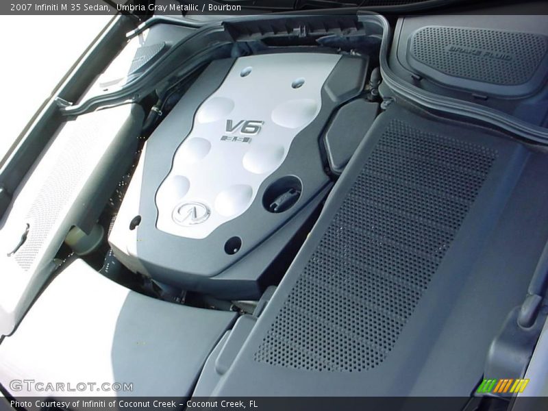 Umbria Gray Metallic / Bourbon 2007 Infiniti M 35 Sedan
