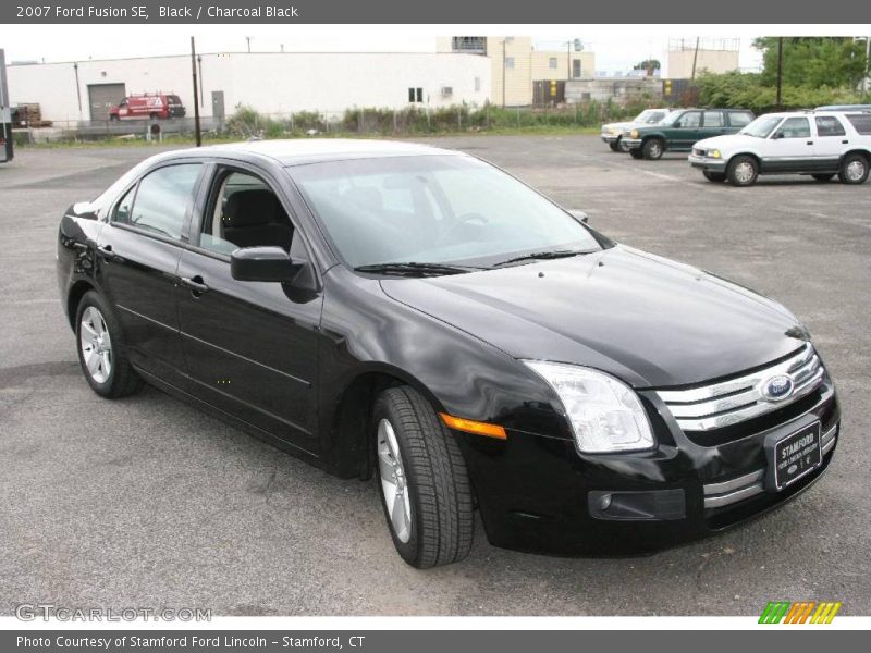 Black / Charcoal Black 2007 Ford Fusion SE