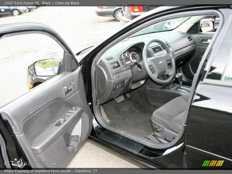 Black / Charcoal Black 2007 Ford Fusion SE