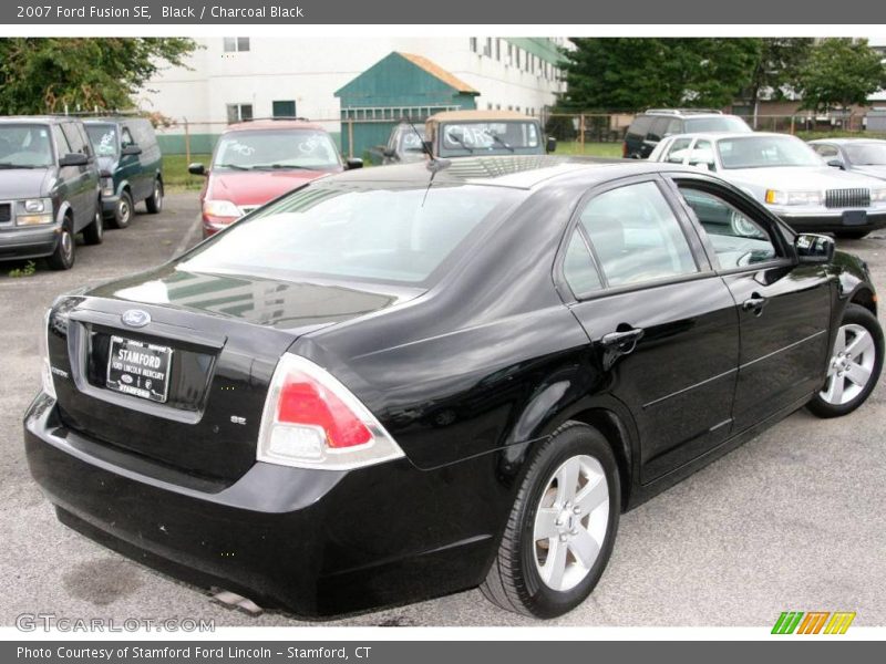 Black / Charcoal Black 2007 Ford Fusion SE